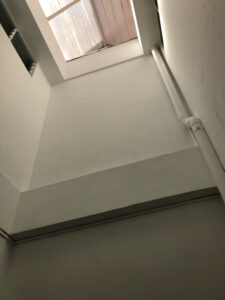 exterior air well after